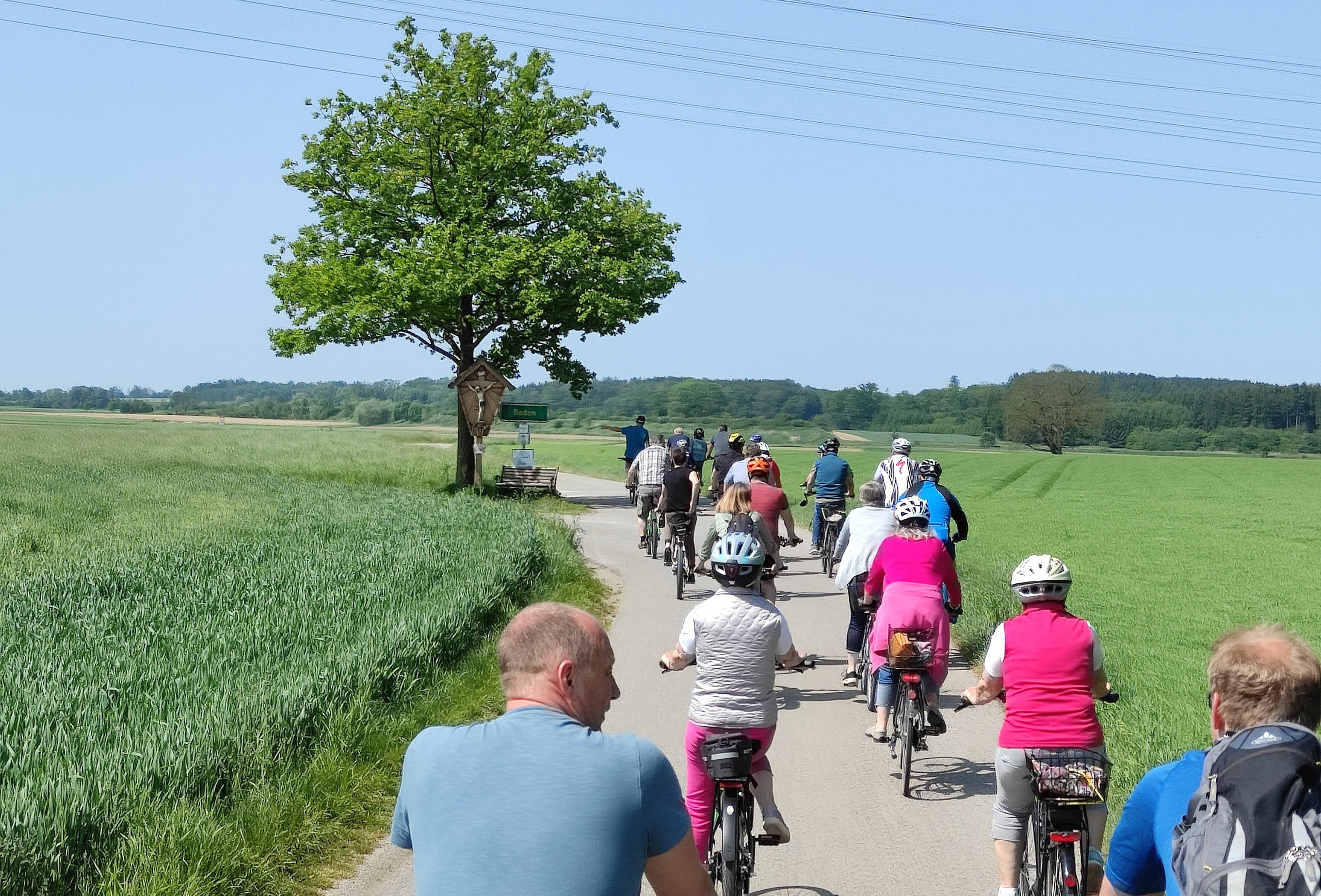 Radlausflug des gesamten Vereines